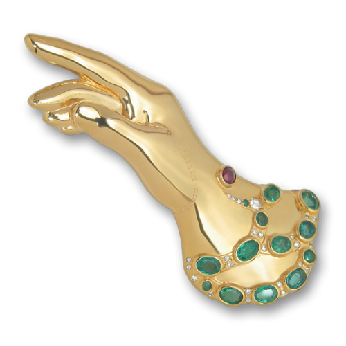 Glovers Brooch