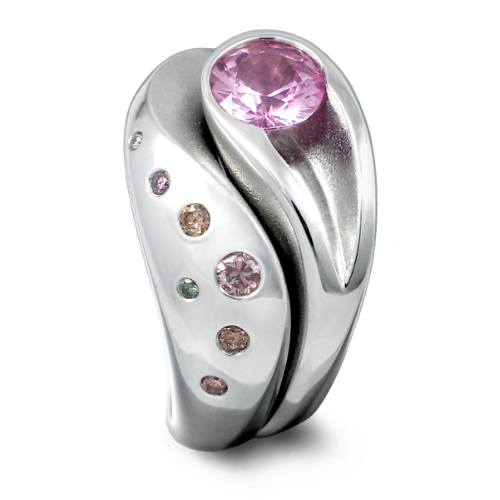 Wave Pink Sapphire